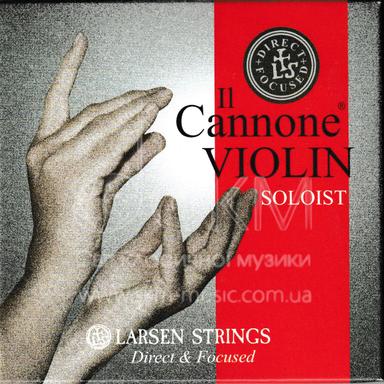 Комплект струн для скрипки LARSEN IL CANNONE SOLOIST DIRECT & FOCUSED (струна Ми - LIS5521)