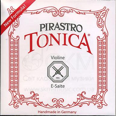 Струна для скрипки Ми PIRASTRO TONICA малых размеров, посеребренная сталь, шарик