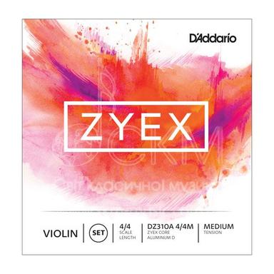 Комплект струн для скрипки D'ADDARIO ZYEX, 3/4