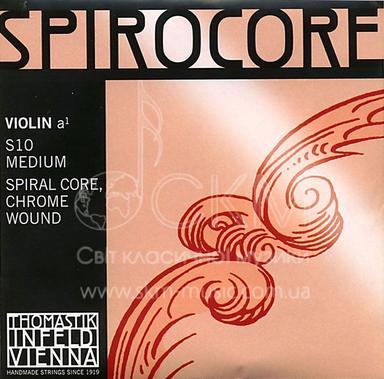 Струна для скрипки Ля THOMASTIK SPIROCORE, хромовая обмотка