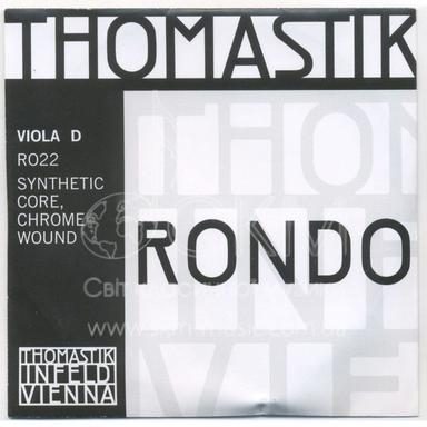 Струна для альта Ре THOMASTIK RONDO, синтетика/хромовая обмотка