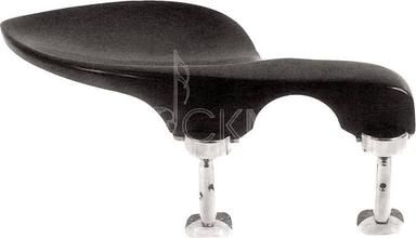 Подбородник для скрипки Guarneri, черное дерево 1/4-4/4, с никелированными креплениями Hill