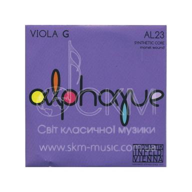 Viola String THOMASTIK ALPHAYUE Salt, Synthetic Core, Monel-Metal Winding