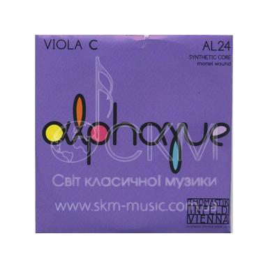 Viola string C THOMASTIK ALPHAYUE, synthetic core, Monel-metal winding