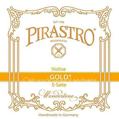 Комплект струн для скрипки PIRASTRO GOLD, петля (3158, 2152, 2153, 2154)