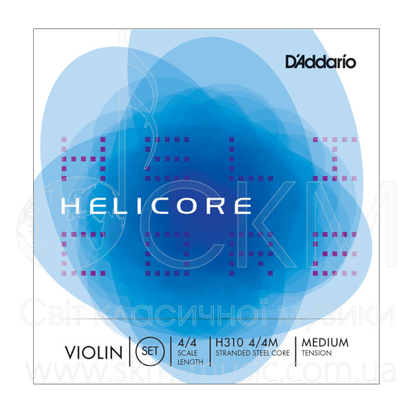 Струна для скрипки Ми D'ADDARIO HELICORE, карбоновая сталь, шарик