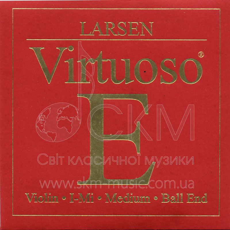 Струна для скрипки Ми LARSEN VIRTUOSO, карбоновая сталь, петля