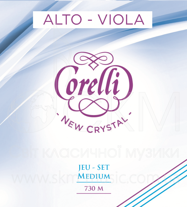 Струна для альта До CORELLI CRYSTAL, нейлон/вольфрам