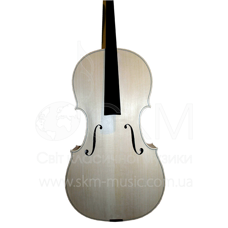 Белая виолончель 7/8, модель Stradivarius 