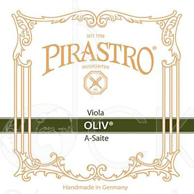 Струна для альта Ре PIRASTRO OLIV, жила/серебро