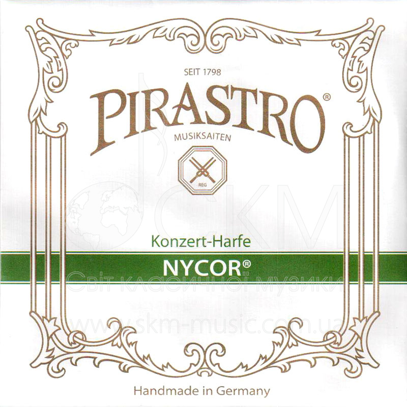 Струна для арфы Соль PIRASTRO NYCOR, 2-й октавы, нейлон