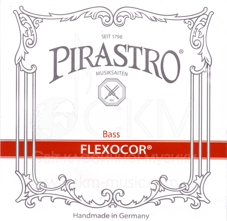 Струна для контрабаса Соль PIRASTRO FLEXOCOR ORCHESTER, сталь/хромсталь