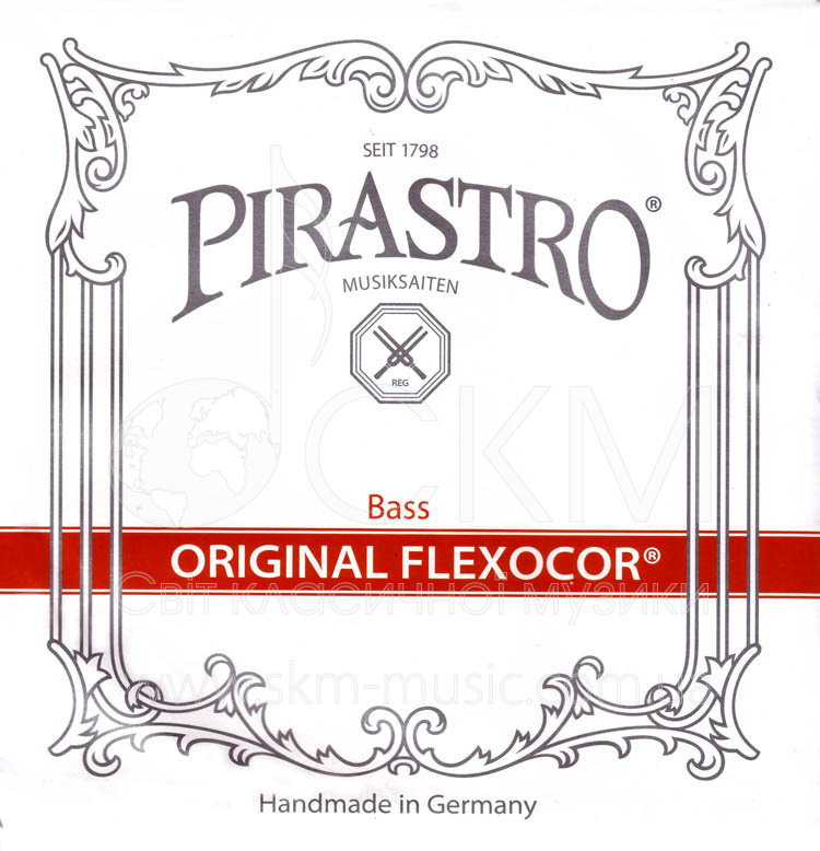 Струна для контрабаса Соль PIRASTRO ORIGINAL FLEXOCOR, сердечник стальная проволока