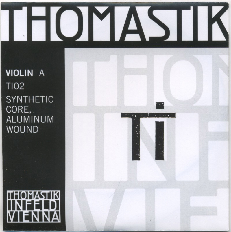 Струна для скрипки Ля THOMASTIK Ti, сердечник синтетика, алюминиевая обмотка