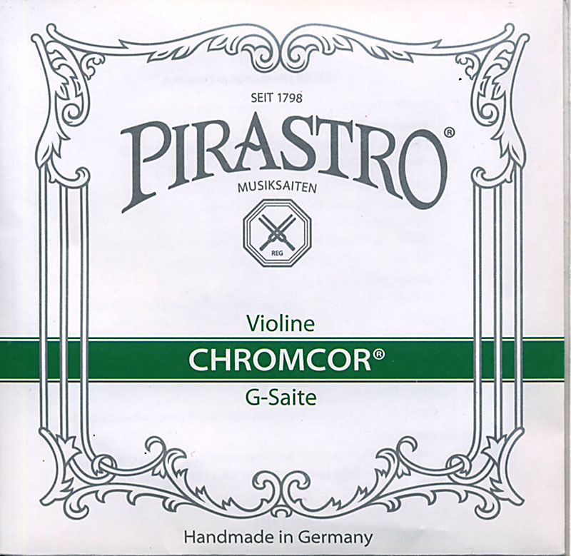 Струна для скрипки Соль PIRASTRO CHROMCOR малых размеров, сталь/хромсталь
