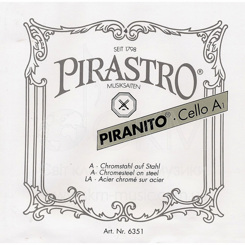 Комплект струн для виолончели PIRASTRO PIRANITO