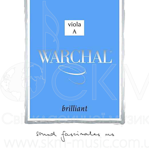 Комплект струн для альта WARCHAL BRILLIANT, шарик (W911S, W912S, W913S, W914S)