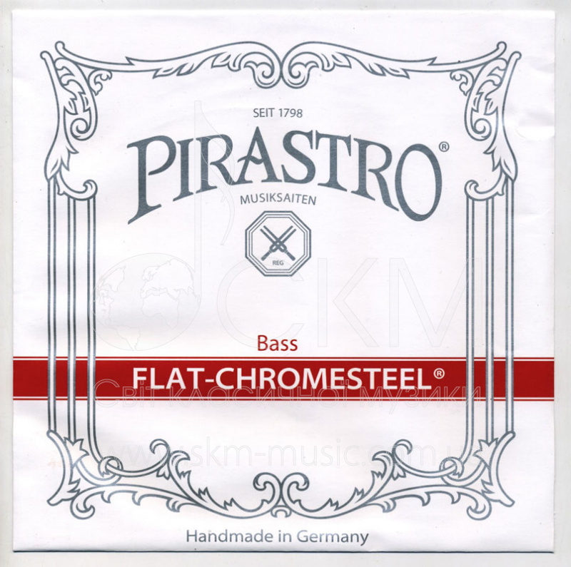 Cтруна для контрабаса До PIRASTRO FLAT-CHROMESTEEL SOLO, high solo