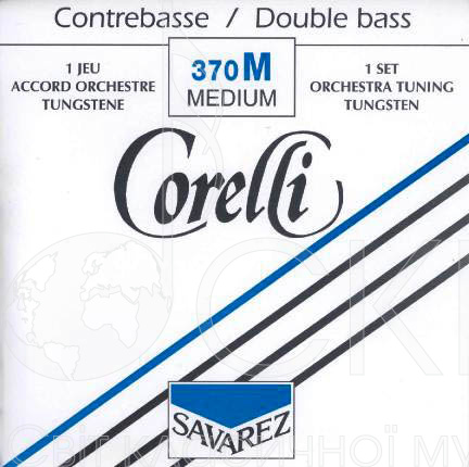 Комплект cтрун для контрабаса CORELLI 370 ORCHESTER, (C371, C372, C373, C374)