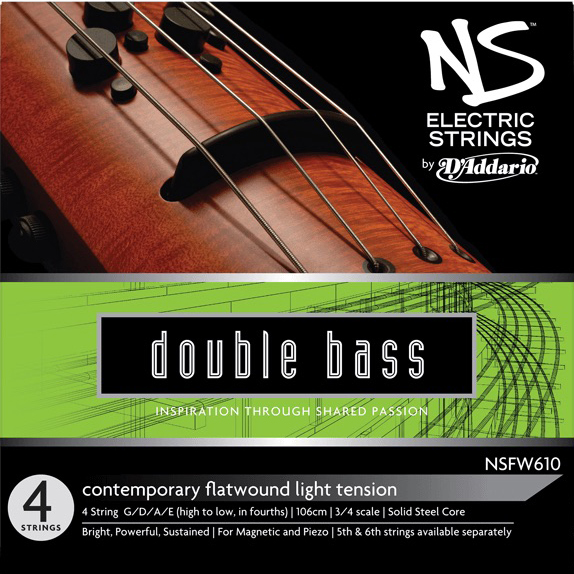 Cтруна для контрабаса Соль D'ADDARIO NS ELECTRIC CONTEMPORARY, сталь/никель