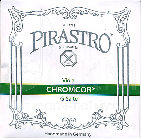 Струна для альта Соль PIRASTRO CHROMCOR, сталь/хромсталь