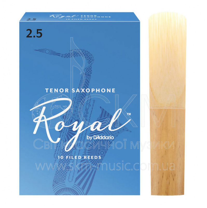 Трости для саксофона тенор D'Addario (Rico) Royal, штука