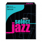 Трости для саксофона сопрано Rico Select Jazz Unfiled, штука