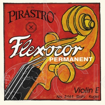 Комплект струн для скрипки PIRASTRO FLEXOCOR-PERMANENT, шарик (3161, 3162, 3163, 3164)