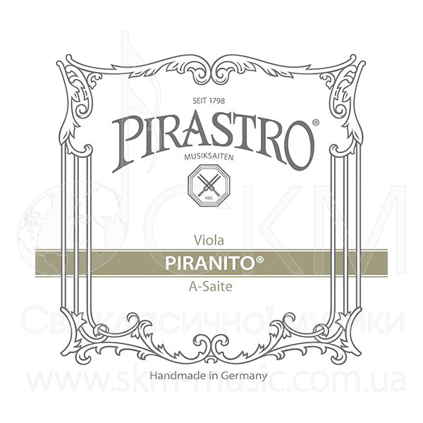 Комплект струн для альта PIRASTRO PIRANITO