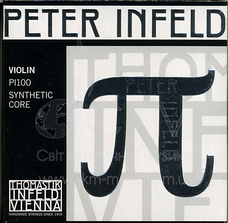 Струна для скрипки Ми THOMASTIK PETER INFELD, хромсталь, золотое покрытие