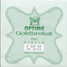 Струна для скрипки Ми  LENZNER (OPTIMA) GOLDBROKAT, сталь, петля