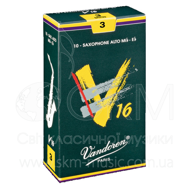Трости для саксофона альт Vandoren V16, штука 