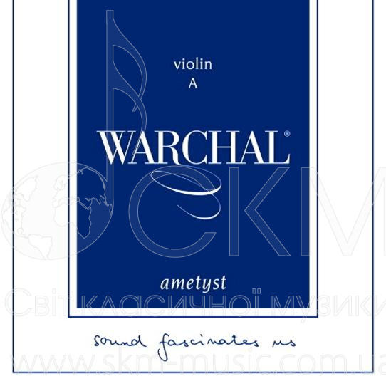 Комплект струн для скрипки WARCHAL AMETYST (W401B, W402, W403, W404)