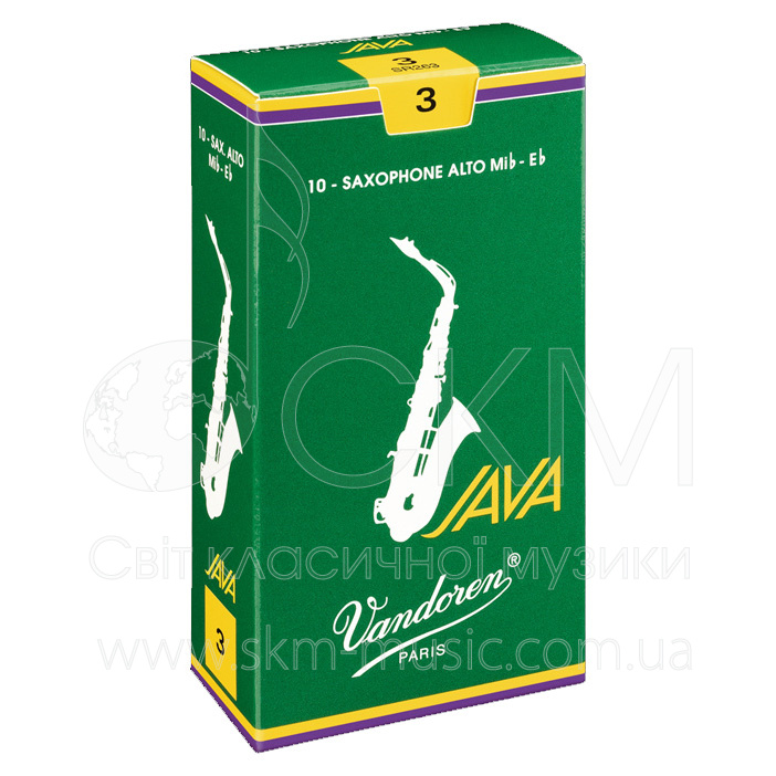 Трости для саксофона альт Vandoren Java, штука 