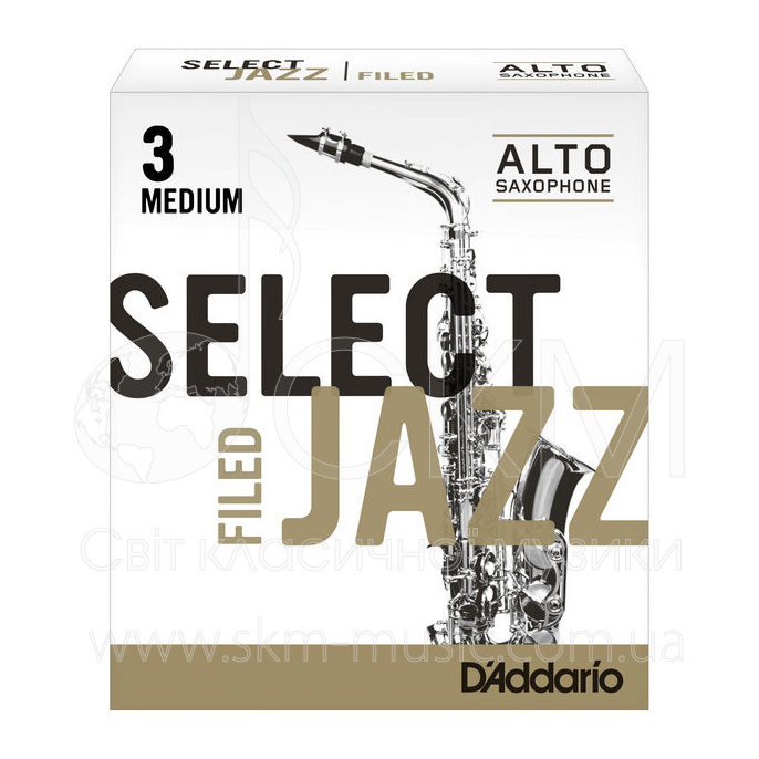 Трости для саксофона альт Rico Select Jazz Filed, штука 