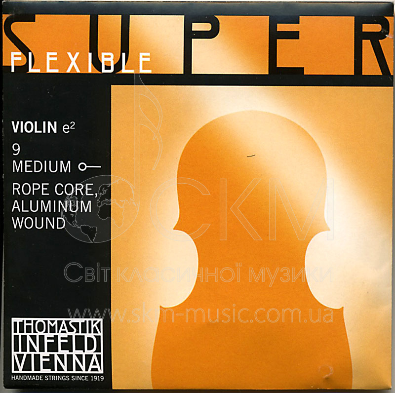 Струна для скрипки Ми THOMASTIK SUPERFLEXIBLE, алюминиевая обмотка