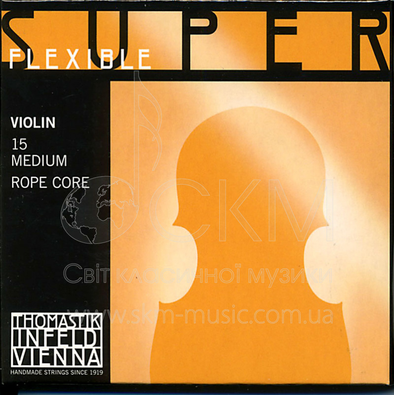 Струна для скрипки Ля THOMASTIK SUPERFLEXIBLE, алюминиевая обмотка