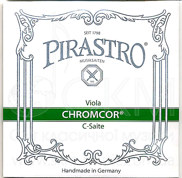 Струна для альта До PIRASTRO CHROMCOR, сталь/хромсталь