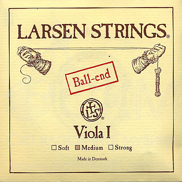 Комплект струн для альта LARSEN, шарик (L5515, L5516, L5517, L5518)
