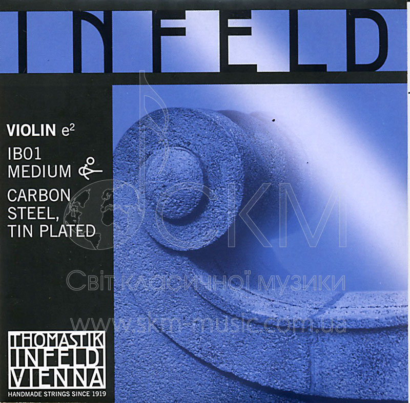 Струна для скрипки Ми THOMASTIK INFELD BLUE, луженая сталь