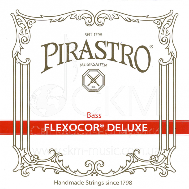 Струна для контрабаса Ля1 PIRASTRO FLEXOCOR DELUXE SOLO, сталь/хромсталь