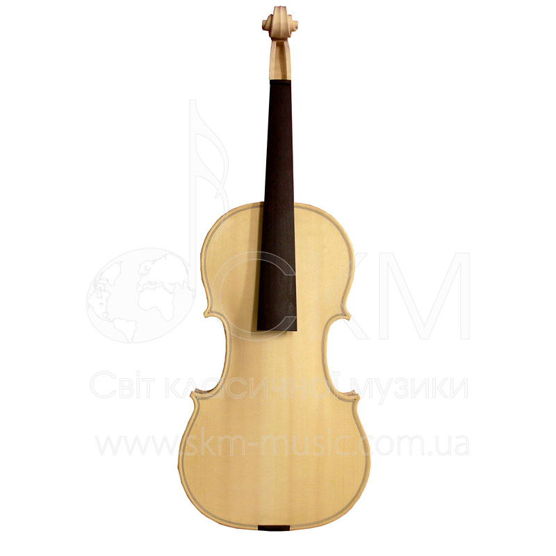 Белая скрипка модель Stradivarius, размер 1/2 - 3/4