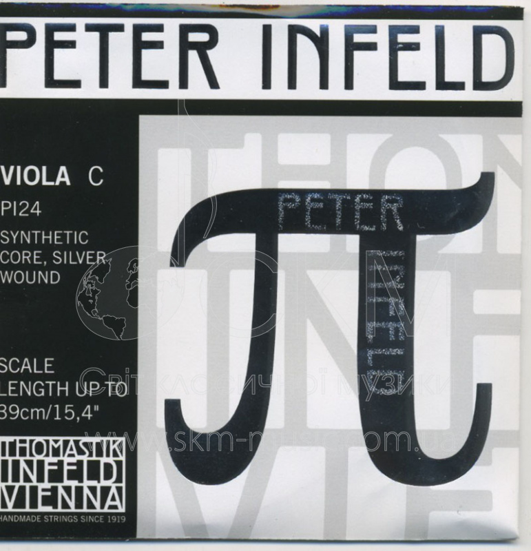 Струна для альта До THOMASTIK PETER INFELD, синтетика/серебряная обмотка