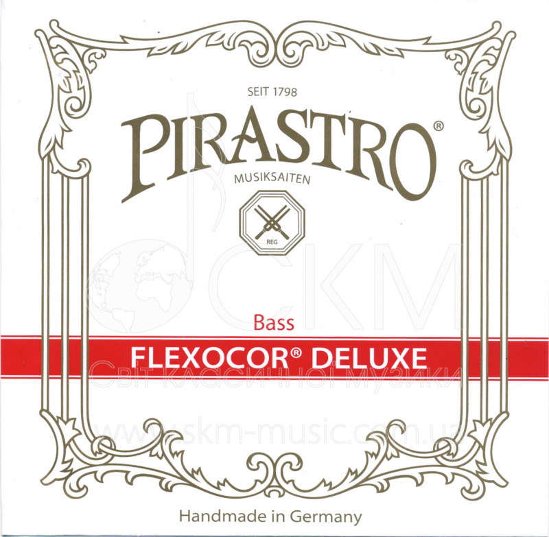 Струна для контрабаса Фа диез-4 PIRASTRO FLEXOCOR DELUXE SOLO, сталь/хромсталь