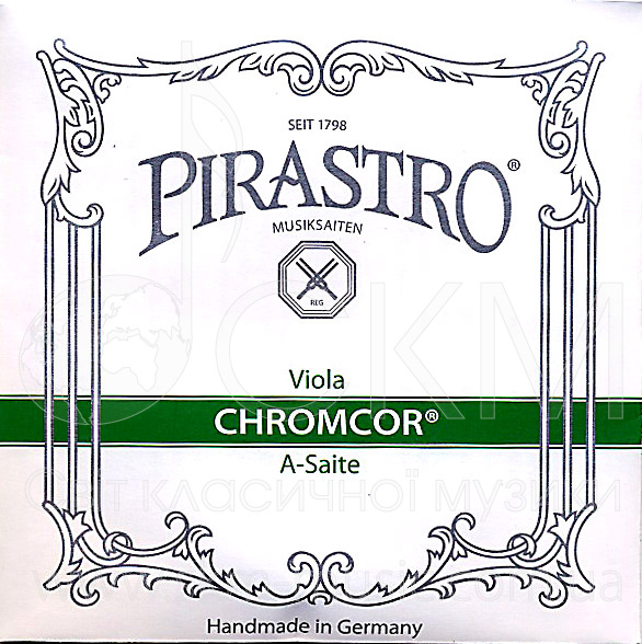 Струна для альта Ля PIRASTRO CHROMCOR, сталь/хромсталь