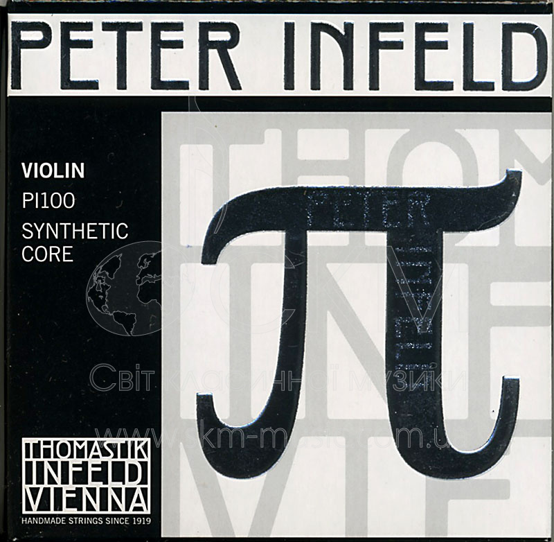 Струна для скрипки Ре THOMASTIK PETER INFELD, синтетика, алюминиевая обмотка