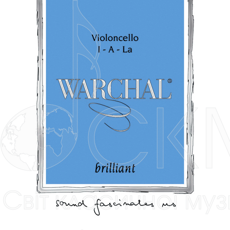 Комплект струн для виолончели WARCHAL BRILLIANT