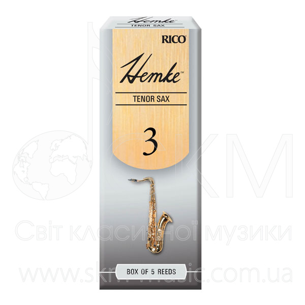 Трости для саксофона тенор D'Addario (Rico) Hemke, штука 