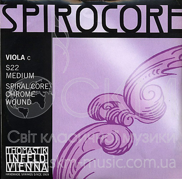 До THOMASTIK SPIROCORE, хромовая обмотка