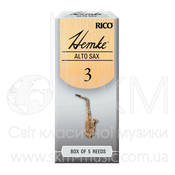 Трости для саксофона альт Rico Hemke, штука